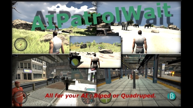 BLInformatique jeux et AIPatrolWait AI pour UNITY
